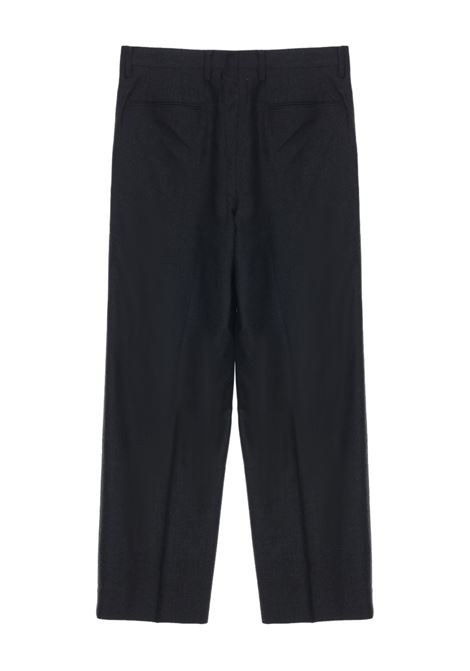 pantaloni super light wool two-tuck slacks uomo antracite AURALEE | A25AP02OSTOP CHARCOAL